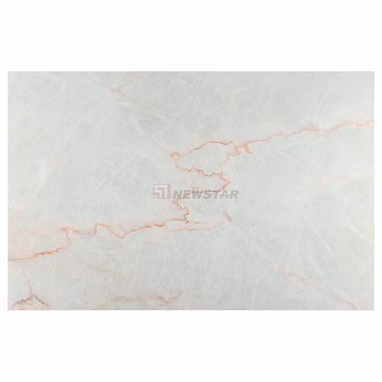 Laje de mármore de vidro ônix retroiluminado natural Newstar Pedra translúcida de ônix vermelho transparente