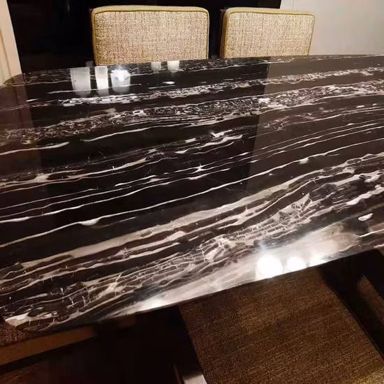 Tampo da vaidade da mesa de centro de pedra da mobília feita sob encomenda do hotel